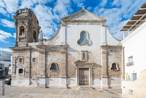 Obraz na plátně Church of San Salvatore, Monopoli, Italy
