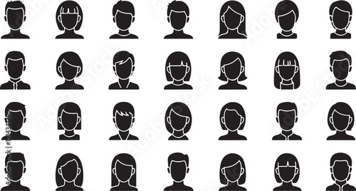 Diverse group of people with unique headwear and accessories