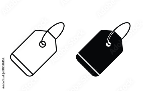 Price Tags for Product icons vector.