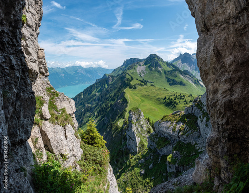 Wallpaper Mural Famous Mount Roteflue seen from Mount Loucherhorn at the Schynige Platte Torontodigital.ca