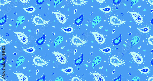 Royalty floral with texture card. Ornamental droplet of paisley tropical. Simplicity picture on shirt decorating.