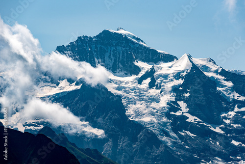 Wallpaper Mural Iconic Mount Jungfrau in the Bernese Alps Torontodigital.ca