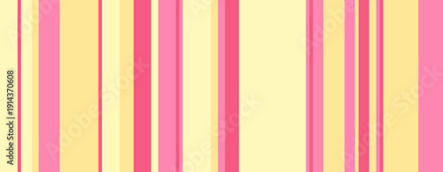 Vibrant pastel pink and yellow vertical stripes create a cheerful, playful background perfect for websites, social media, or packaging.