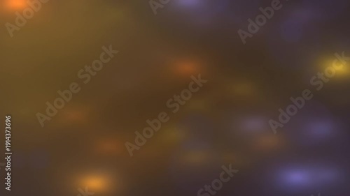 Abstract Blurred Lights Scene Capturing Soft Motion in Dim Ambient Setting