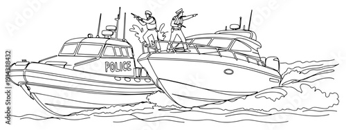 Cozy living room with burning fireplace and armchair one line drawing. Interior home comfort and winter evening relaxation concept in continuous line art.