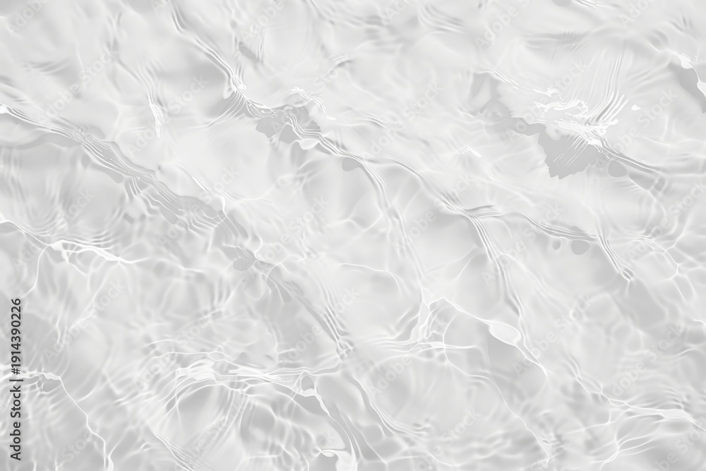 Fototapeta premium The image is of a body of water with ripples and waves. The water appears to be calm and serene, with no visible movement or disturbance. Scene is peaceful and tranquil