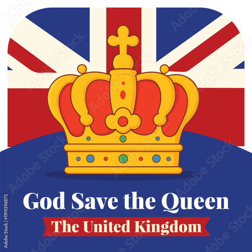 Coronation illustration design