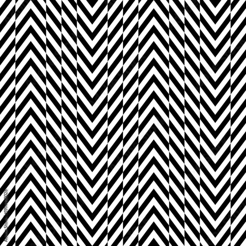 Zigzag lines. Jagged stripes. Seamless surface pattern design with triangular waves ornament. Repeated chevrons wallpaper. Herringbone motif. Digital paper for page fills, web designing, textile print