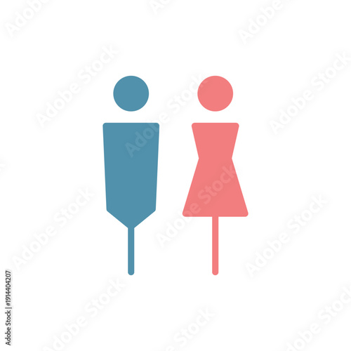 トイレ案内表示アイコン