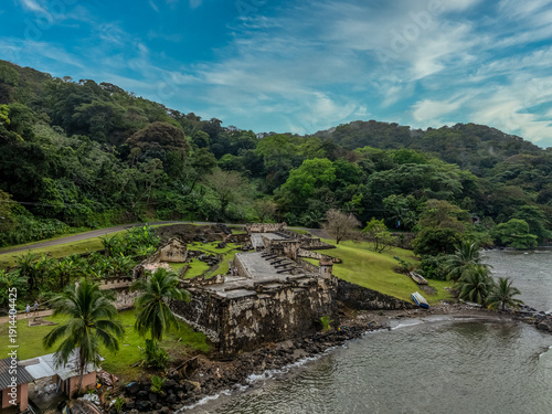 Photos Bartizan, cannons on Santiago Fort Battery Spanish colonial stronghold in Portob