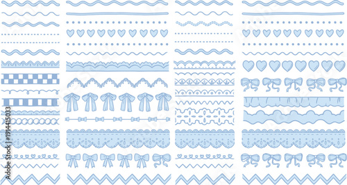 A collection of diverse blue design elements and patterns in a grid layout, featuring various shapes and icons, Create_a_concept_2k_202602160250 (1).eps reference