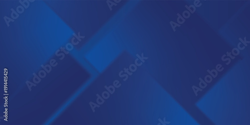 Abstract blue background with glowing geometric lines. Modern blue gradient square shape design. Futuristic technology concept. Suit for brochure, corporate, website, poster, banner, cover modern