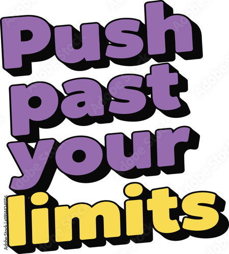 Inspirational quote to overcome personal boundaries and achieve more.