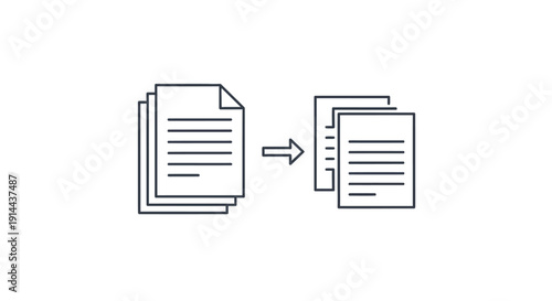 Documents Being Copied or Duplicated.