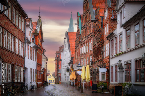 Wallpaper Mural Photos from the center of Lüneburg, a small town in northern Germany. Torontodigital.ca