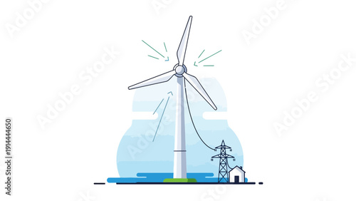 Wind Turbine Renewable Energy.