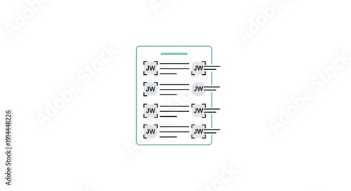 Musical Notes and Symbols on Staff.