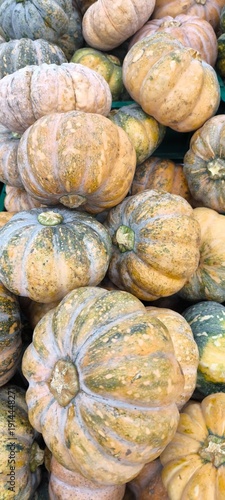 Fotografie These are Asian pumpkins. They are popular in various dishes.