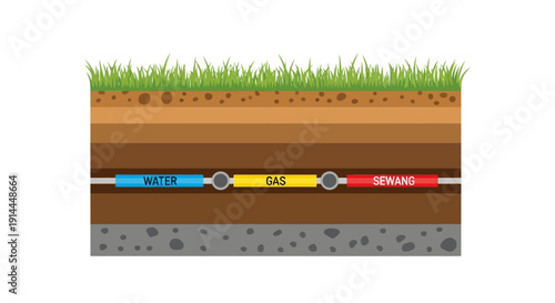Underground Utility Lines.