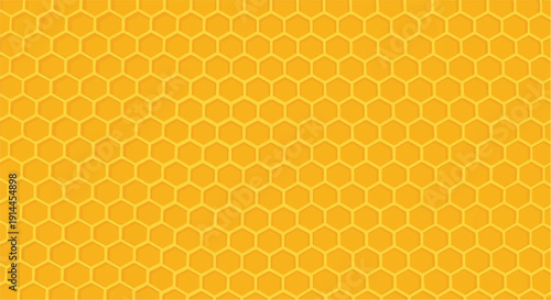 Seamless Minimalist Honeycomb Vector Background for Structural Efficiency and Natural Branding