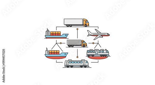 Transportation Modes Logistics and Supply Chain.