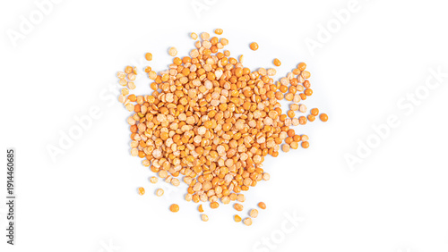 Εκτύπωση καμβά Pea groats on a white background. High quality photo