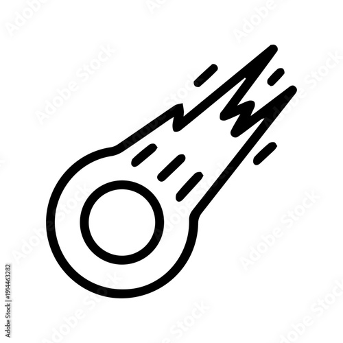 Falling Comet Icon