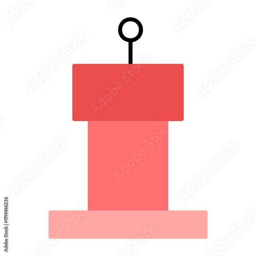 election debate podium