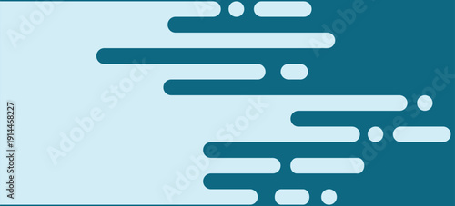 Abstract blue banner design vector, dynamic sporty horizontal background template for media promotion or web banner, modern.