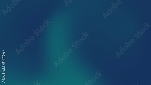 Gradient of blurred teal and dark blue for background use in design projects, presentations, website layouts, and social media posts.
