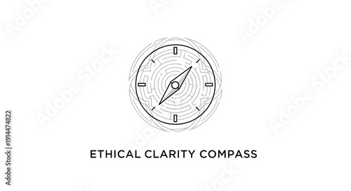 Ethical Clarity Compass Navigation Instrument.