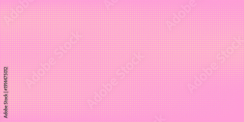 Retro comic gradient background. Cartoon pop art faded gradient pattern. Pink rose halftone pattern. Pixelated dotted texture overlay.