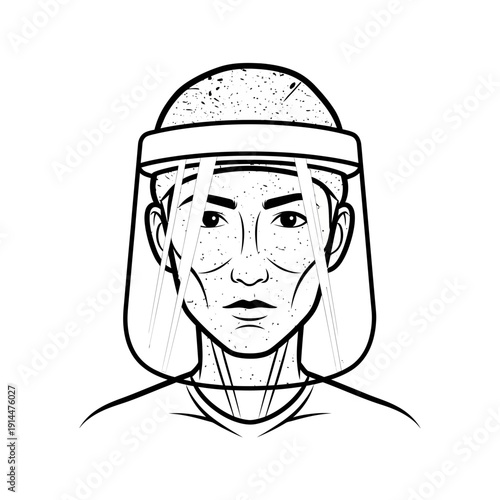 Face Shield Protection, Virus Prevention, Personal Protective Equipment