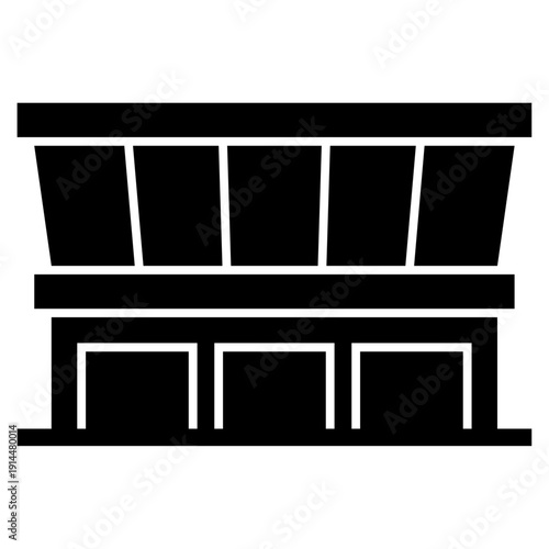 stadium building icon