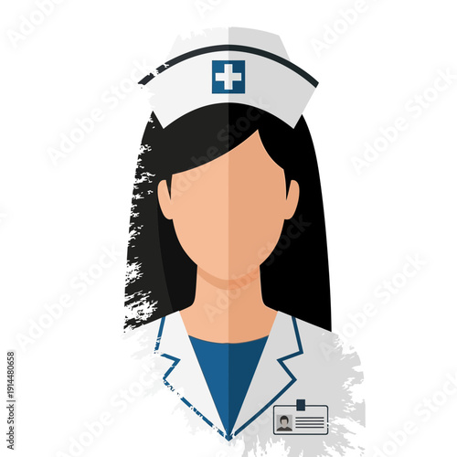 Nurse Icon Illustration