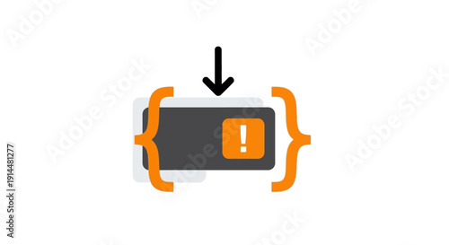 Error Warning Alert Notification Symbol Icon.