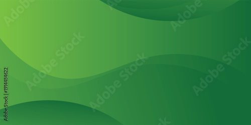 Abstract green wavy background. Vector  eps10
