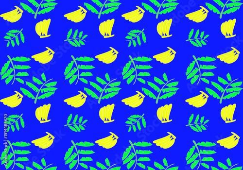 seamless pattern with feathers