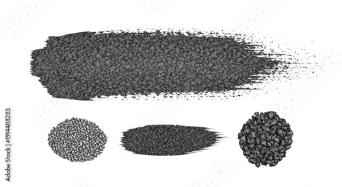 aggregate stone texture, gravel background, grey rock, construction material