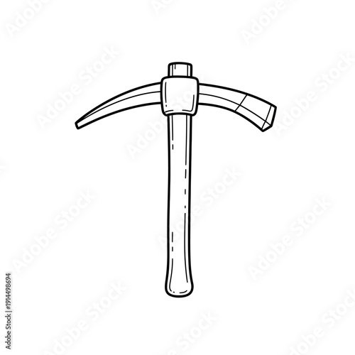 Professional Hammer Tool for Construction and Repair Work in Dark Image