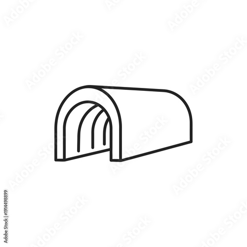 Simple Airplane Shelter Tent Structure for Outdoor Camping and Travel