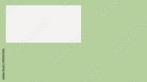 Green background, beige frame vector