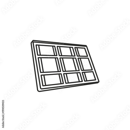 Photovoltaic Solar Panel Array for Sustainable Renewable Energy Generation