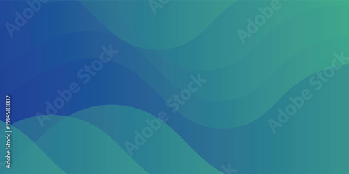 Add sophistication with this blue green gradient wave background. Ideal for websites, social media, ads, and presentation design eps10