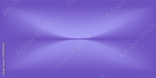 Abstract gradient podium background. Violet, purple and lilac empty 3d studio backdrop. Clean scene for product presentation mockup template. Vector illustration