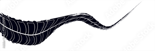 Tire mark. Car and motorcycle tire track vector set. Truck tread mark on the road concept. Vector tire mark from different tread type of car and moto wheel