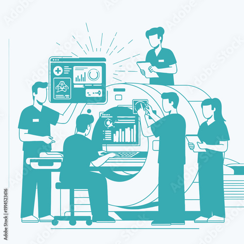 Medical Team Operating Room Technology and Imaging System