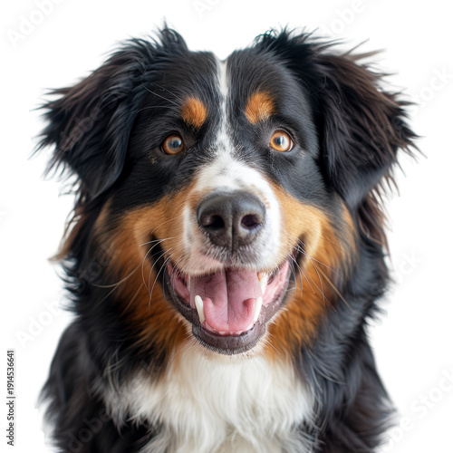Wallpaper Mural Bernese Mountain Dog Portrait with Open Mouth 1. Torontodigital.ca