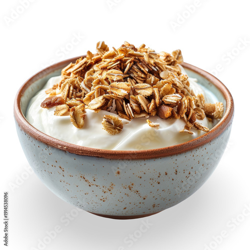 Wallpaper Mural Bowl of Yogurt with Granola Topping 1. Torontodigital.ca