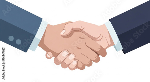 handshake between two businessmen